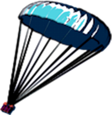 ornament parachute